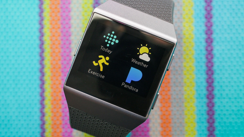 how to set up weather on fitbit ionic